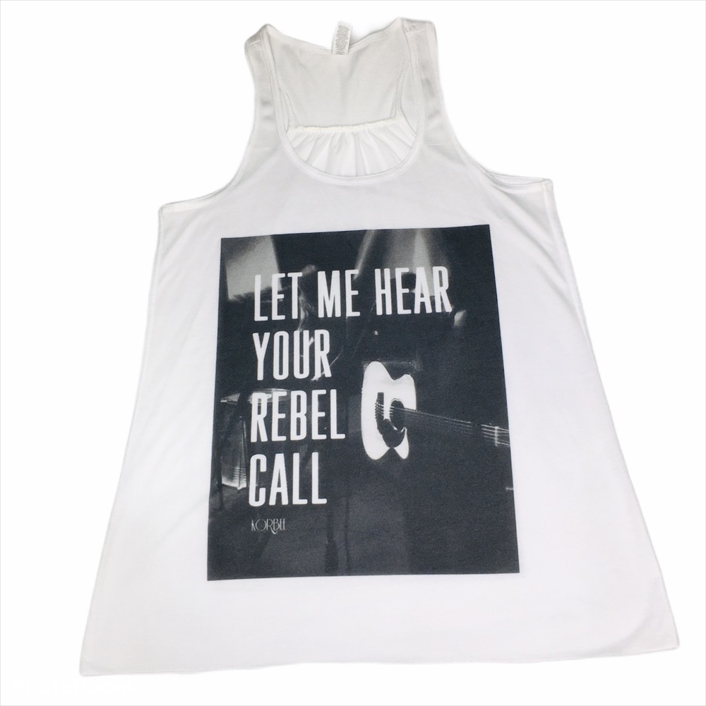 KORBEE “Let Me Hear The Rebel Call” Tank - Picture 2 of 4